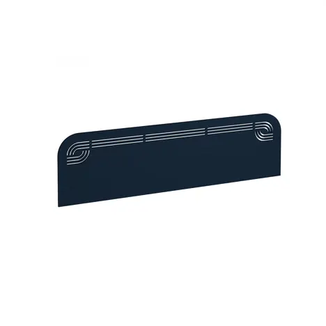 Offset Acoustic Desktop Screen - 1400 - Dark Blue